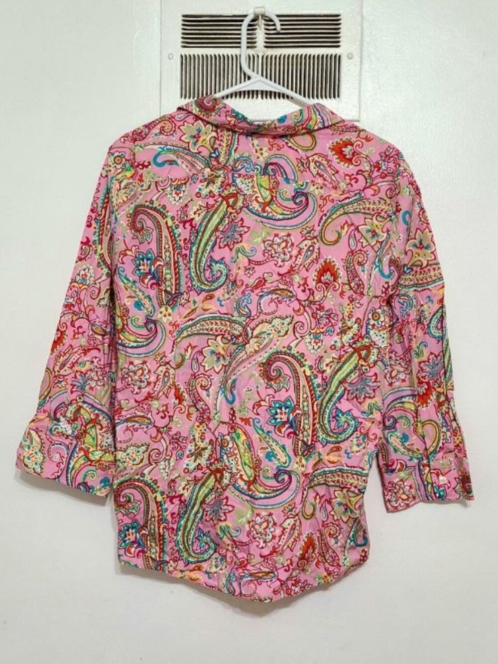 Paisley Button‑Up Shirt – Size XL - Picture 3 of 3